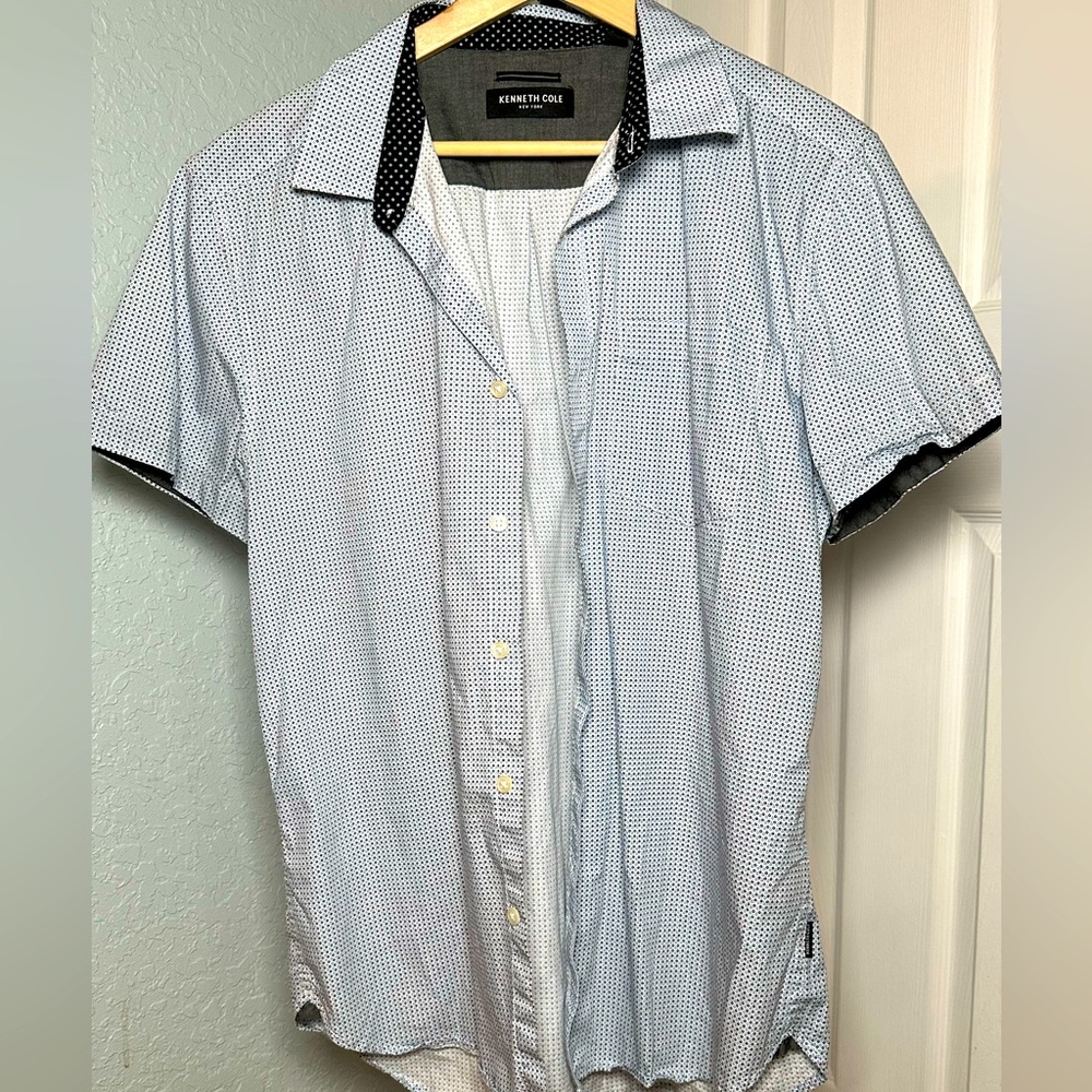 Kenneth Cole Button Up Short Sleeve